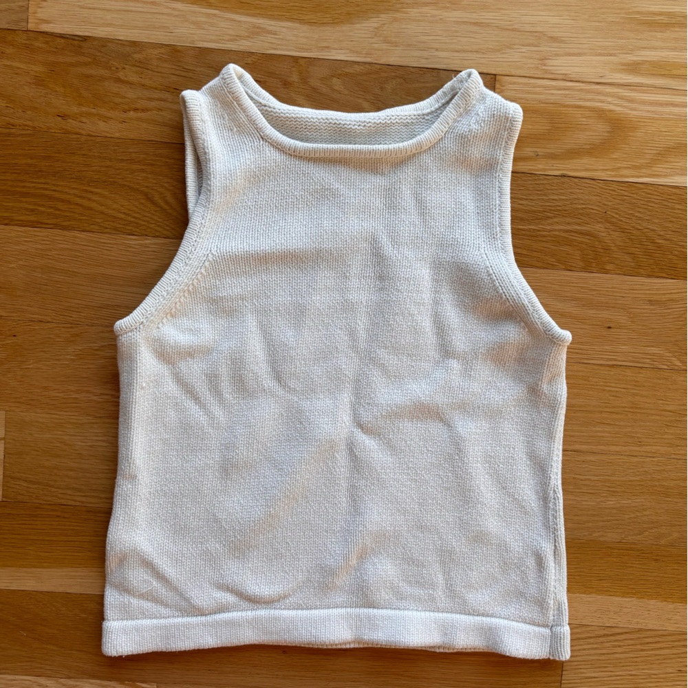 J Crew Knit Cotton Blend Tank Top